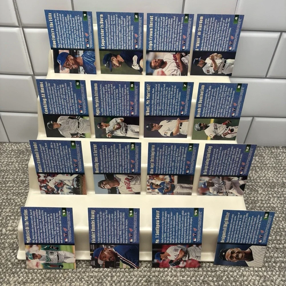 1995 Topps Stadium Club Members Only Baseball‎ Complete 50 Cards Boggs Griffey